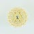 1960s 1960s Mid-Century Modern Amber Bubble Glass Flush Mount by Helena Tynell for Limburg, Germany For Sale - Image 5 of 9