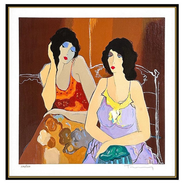 Message us to inquire about custom framing options! (Included for free with every purchase) The artwork here, "Ashley and...