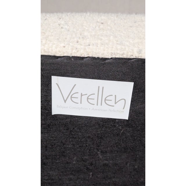 Verellen Fernando Wing Chair in Ivory Bouclé on Ash Base For Sale - Image 10 of 12