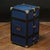 Blue Wardrobe Trunk for Dolls from the Cosmopolis Brand, 1920s For Sale - Image 6 of 10