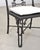Bronze Set of Six Michael Taylor Bronzed Bamboo Garden Dining Chairs For Sale - Image 8 of 18