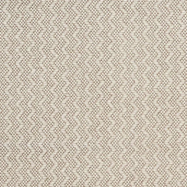 Rustic Schumacher Audley Fabric in Taupe For Sale - Image 3 of 3