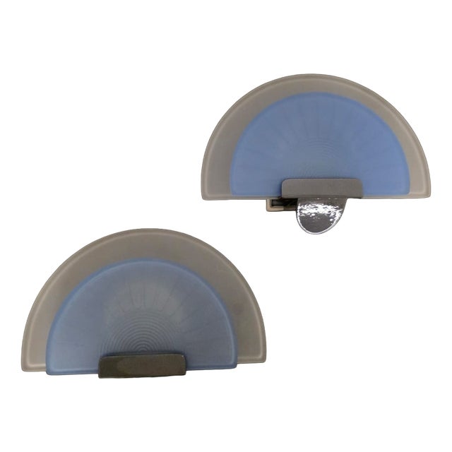 Diva Wall Lamps by Ezio Didone for Arteluce Flos, 1980s, Set of 2 For Sale