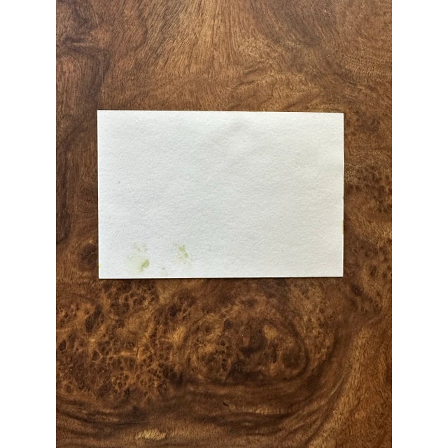 Rustic “Red Barn Retreat” Signed Original Watercolor Landscape by Nancy Smith For Sale - Image 3 of 3