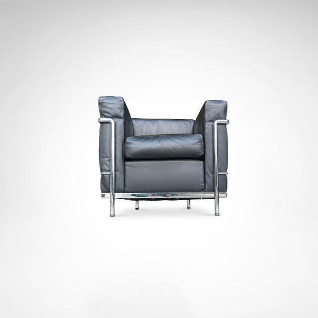 Bauhaus LC2 Chair by Le Corbusier for Cassina, 1990s For Sale - Image 3 of 11