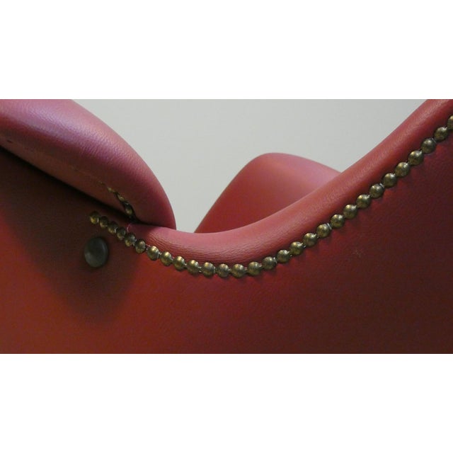 Vintage Vinyl Swivel Chairs, 1960s, Set of 2 For Sale - Image 9 of 15