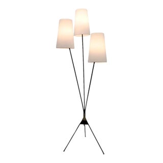 Swedish Tripod Floor Lamp, 1950 For Sale