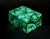 Green Malachite Box Natural Gemstone Butterfly For Sale - Image 8 of 16