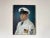 Vintage Oil Portrait Painting of a Naval Officer, Signed For Sale - Image 13 of 13