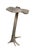 This striking vintage sculpture is an exceptional example of organic modernism, meticulously hand-carved from a single...