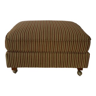 Bloomingdale's Upholstered Ottoman For Sale