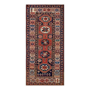 Antique Caucasian Rug