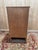 Brown Vintage Roll-Top Filing Cabinet in Oak, 1950s For Sale - Image 8 of 10