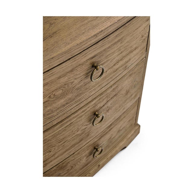 Rustic Modern Three-Drawer Nightstand For Sale - Image 9 of 10