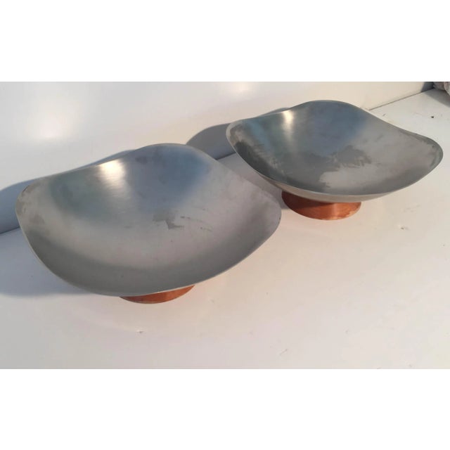 West Bend Mid-Century Stainless Steel Bowls - A Pair For Sale - Image 4 of 9