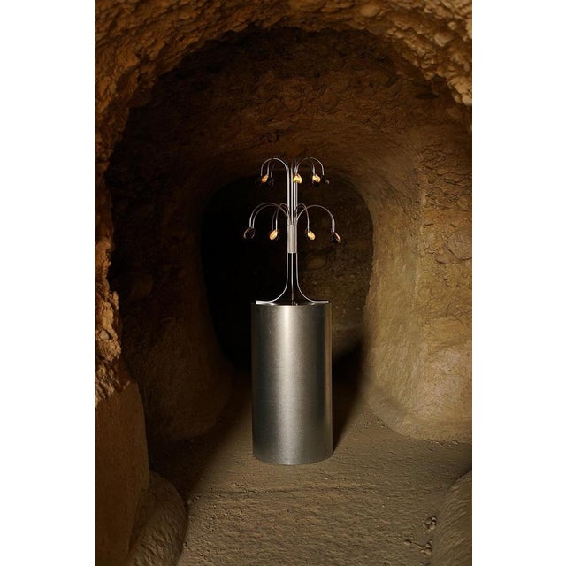 Lamp with the Shells in Metal and Aluminum by Touch with Eyes For Sale - Image 4 of 8