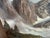 A vintage mountain lake oil painting by Joachim Lemke of Munich — traditional European art that suits lodge, chalet, or...