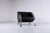 Postmodern Black and Chrome Leather Easy Chair by Young, 1980s For Sale - Image 11 of 18