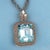Natural Aquamarine Diamond Gold Necklace 27 TCW GIA Certified For Sale In New York - Image 6 of 14