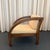 Modernage 1930s Art Deco "D" Oak Armchair by Modernage Furniture After Paul Frankl For Sale - Image 4 of 9