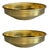 RL 03 Mini Bowls in Brushed Brass by Caspal, Set of 2 For Sale