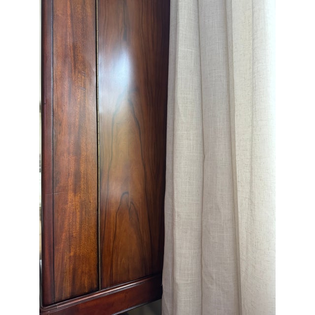 Estate Thomasville Bogart Collection Art Deco Style Standing Bar Cabinet For Sale - Image 9 of 12
