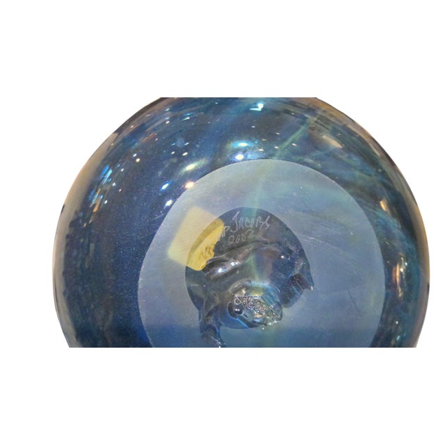 2000 - 2009 Philip Jacobs Celestial Bubble Vase For Sale - Image 5 of 5