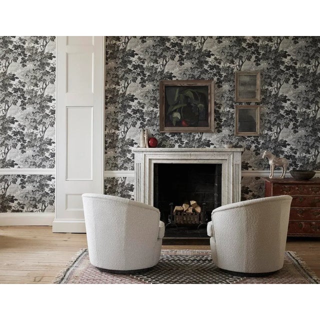 Richmond Park was based upon a block printed wallpaper simulating tapestry from the end of the 19th century which is...