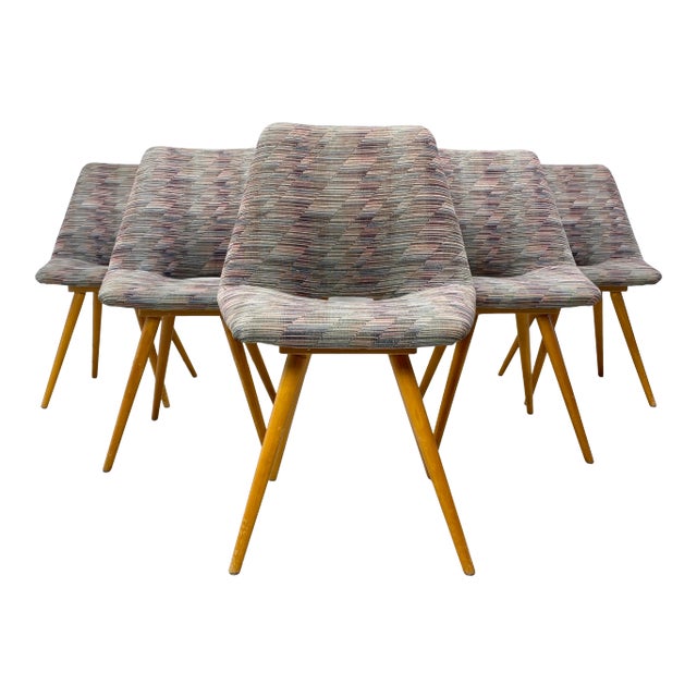 1950s Thonet Dining Chairs - Set of 6 For Sale