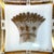 Mid-Century Modern Signed Georges Briard 22k Gold Wheat Sheaf Square Dishes - A Pair For Sale - Image 6 of 14