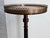Mid-Century English Mahogany Brass Gallery Tripod Plant Stand / Drinks Table For Sale In Dallas - Image 6 of 14