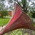 Victor Victorian 30.5” Victrola Hand Painted Horn For Sale - Image 4 of 4