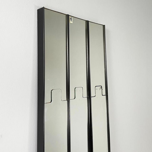 1970s Modern Italian Wall Mirror Hangers Gronda attributed to Luciano Bertoncini for Elco, 1970s, Set of 3 For Sale - Image 5 of 17