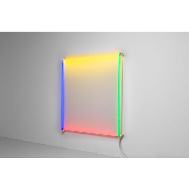 Outline Light Panel attributed to Aldo Van Den Nieuwelaar for Nila & Nila, 1985 For Sale - Image 9 of 18