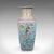 1940s Vintage Famille Rose Display Vase, Oriental, Ceramic, Flower Urn, Art Deco, 1940 For Sale - Image 5 of 12