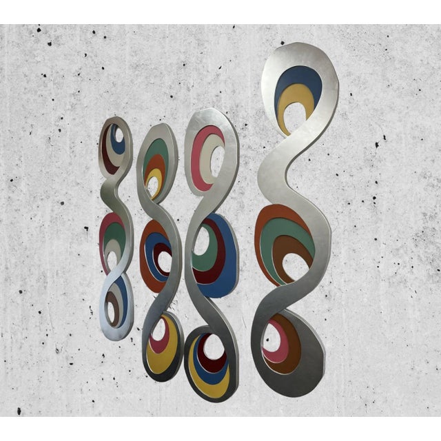 Italian Postmodern Memphis-Style Wall Sculpture, 1980s For Sale In West Palm - Image 6 of 13