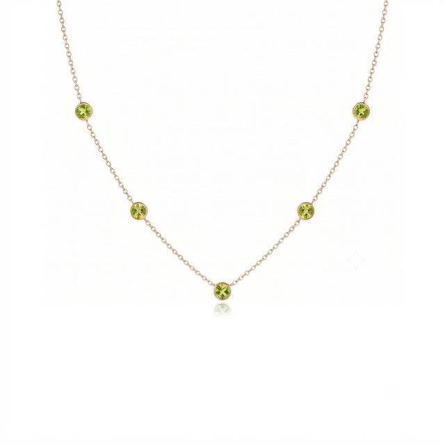 Elevate your everyday style with this timeless station necklace. Designed for both versatility and sophistication, this...