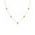 Elevate your everyday style with this timeless station necklace. Designed for both versatility and sophistication, this...