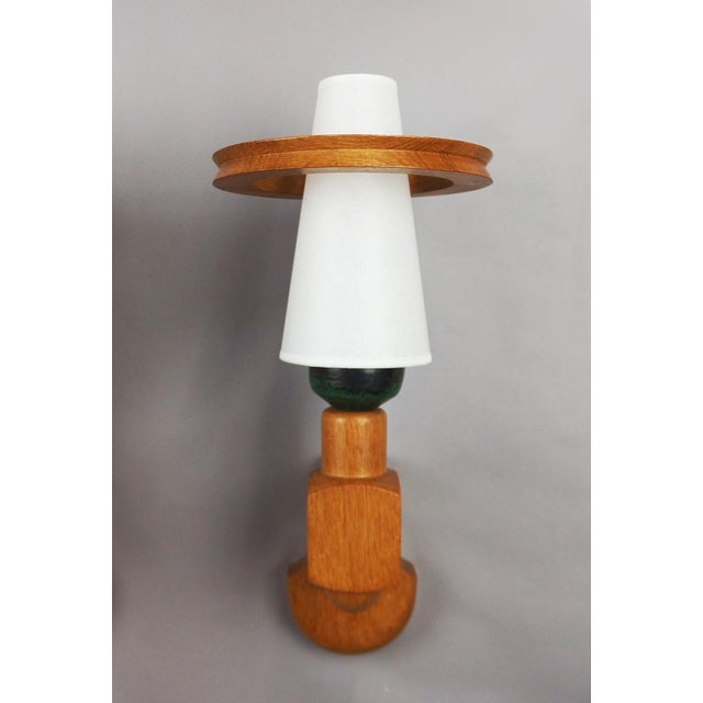 Guillerme et Chambron Wall Lights attributed to Guillerme and Chambron for Votre Maison, 1950s, Set of 2 For Sale - Image 4 of 10