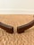 Mid Twentieth Century Solid Wood Regency Style Tall Pedestal Display Plant Stands With Mahogany Finish, Pair For Sale - Image 9 of 11