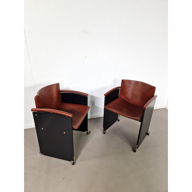 Arco Armchairs, 1991, Set of 2 For Sale - Image 11 of 14