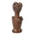 Early 20th Century Nyamwezi Mwana Hiti Miniature Figure Tanzania 5 inch For Sale