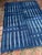 Vintage African Indigo Denim Shibori Mudcloth 56” L X 41” W Textile | No. 162 For Sale - Image 4 of 6