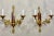 French 1970s Louis XVI Style Bird Bronze Sconces - a Pair For Sale - Image 3 of 13