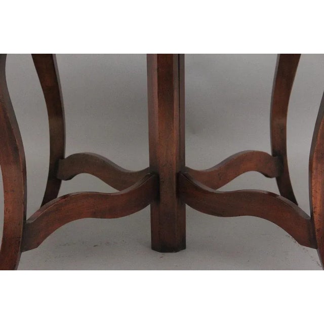Extending Dining Table in Cherry Wood, 1990 For Sale - Image 3 of 10