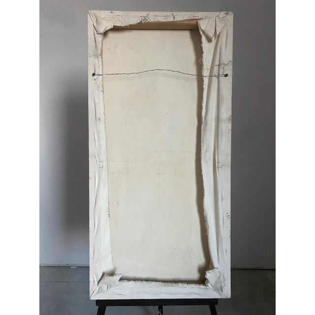 Surrealist Painting of Furniture With Yves Klein Blue For Sale - Image 13 of 13