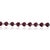 Metal 26.55 Ct Natural Red Garnet Statement Tennis Bracelet With Diamonds - Anniversary Gift For Sale - Image 7 of 14
