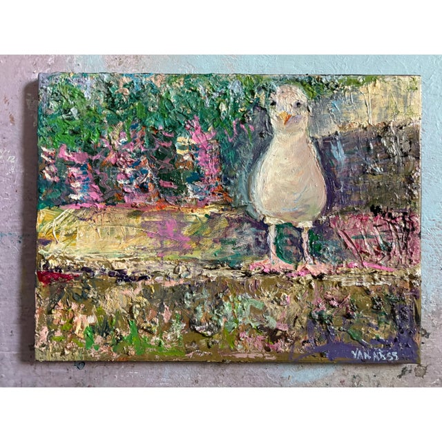 "The Perch", Original Oil Painting, Bird Art For Sale - Image 10 of 10