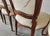 Set of Six Antique Walnut Dining Chairs in Louis XV Style With Hand-Carved Frames For Sale - Image 13 of 15