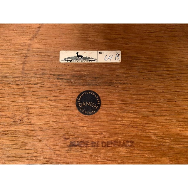 Rosewood Tables 64 B by Erik Riisager Hansen, Haslev Møbelsnedkeri, Denmark, 1960s, Set of 2 For Sale - Image 16 of 17